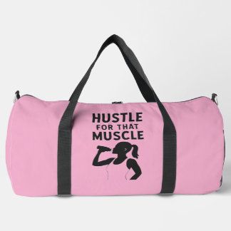 Hustère pour ce Muscle - Sac de gym motivationnel