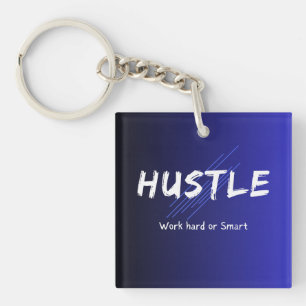 Hustle Acrylic Keychain