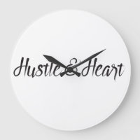 Hustle and Heart Typography
