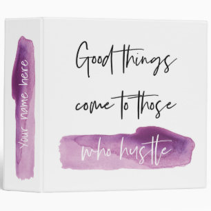 HUSTLE   Binder