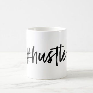#hustle coffee mug