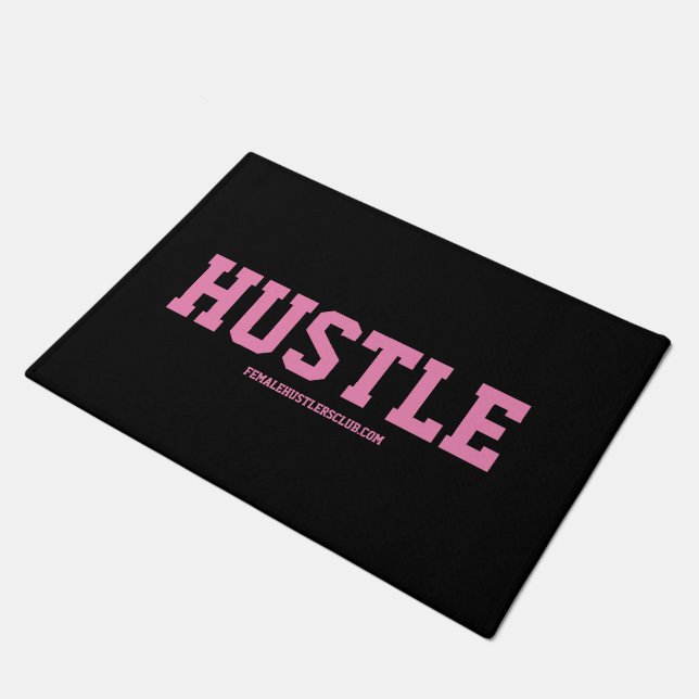 HUSTLE ENTREPRENUER QUOTE-FLOOR MATS (Angled)