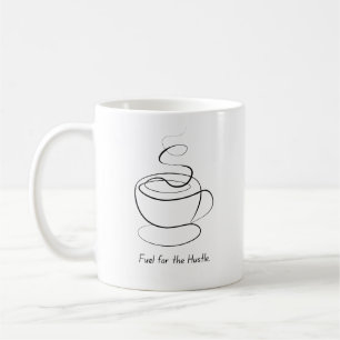 Hustle Fuel Motivational Mug