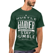 Hustle Harder Stay Humble Motivational Quote