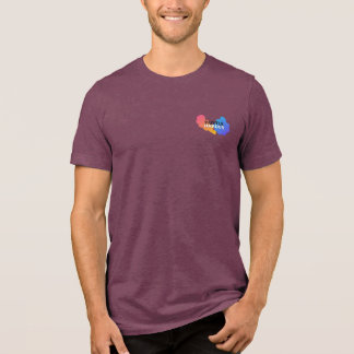 Hustle Harder Urban Splash Graffiti T-Shirt Tri-Blend Shirt