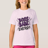 Hustle + Heart – Énergie de Boss Babe T-Shirt