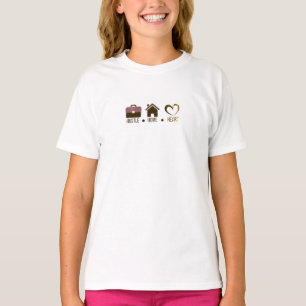 Hustle, Home, Heart: Motivational Comfort Design T-Shirt