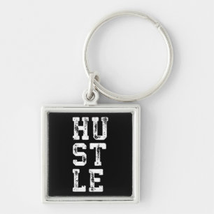 HUSTLE - Inspirational Keychain