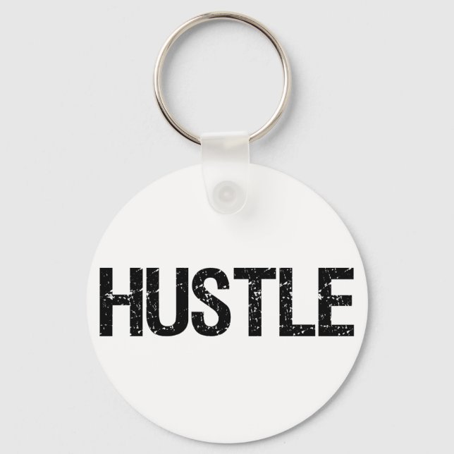 Hustle Keychain (Front)