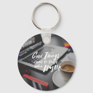 Hustle Keychain