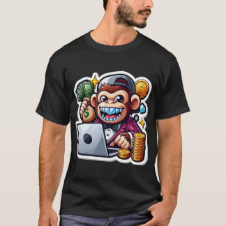 Hustle Monkey - Money-Making Machine Graphic Tee