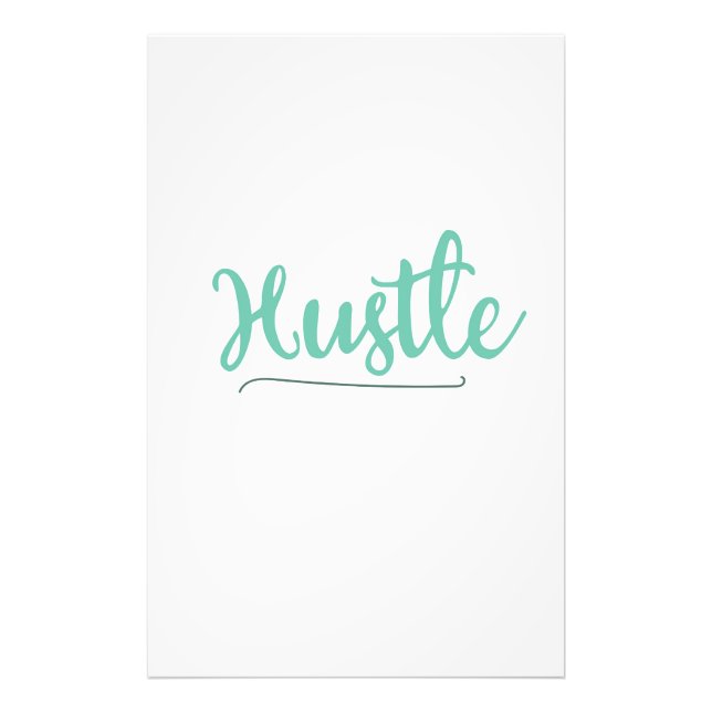 Hustle Photo Print (Front)