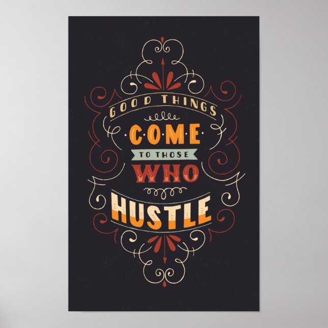 Hustle Poster (Front)