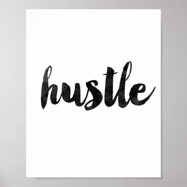 Hustle Poster (Front)