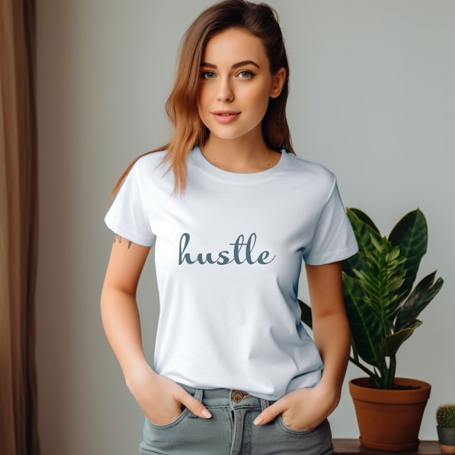 Hustle – Stay Focused, Stay Driven T-Shirt (Creator Uploaded)