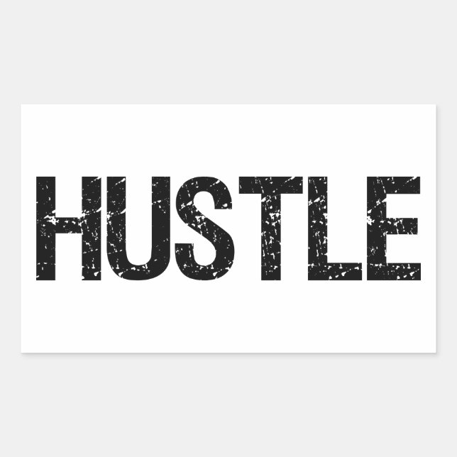 Hustle Sticker (Front)