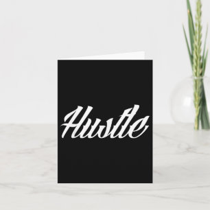 Hustle Tattoo Style  Card