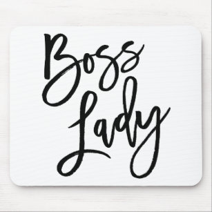 Hustle Trendy Lettering Mouse Pad