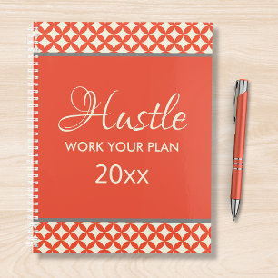 Hustle Work Your Plan Chic Modern Planner