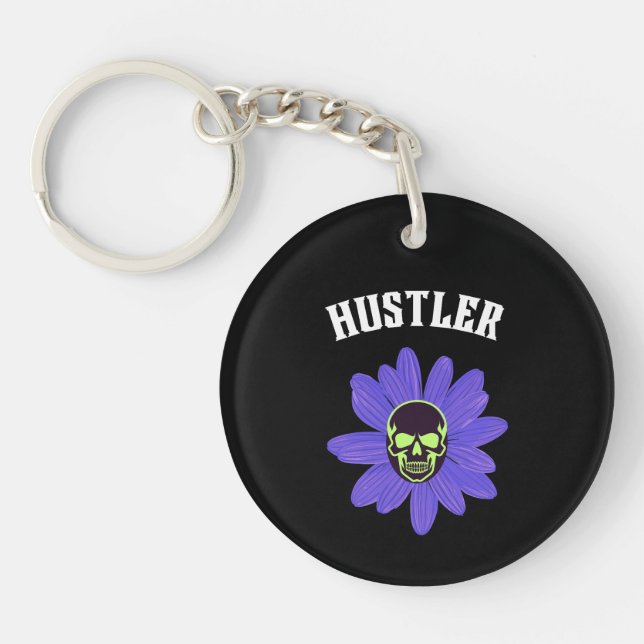 Hustler Keychain (Front)