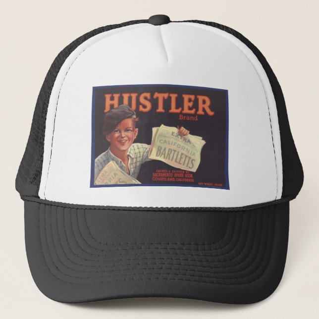Hustler Pears Trucker Hat (Front)