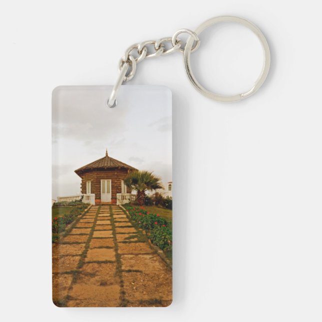 Hut Keychain (Back)