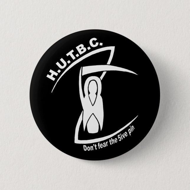 HUTBC 2009-10 Logo (Pin) 2 Inch Round Button (Front)