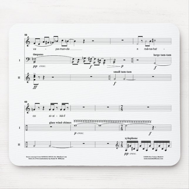 Huwuld Nyui Mousepad (Front)