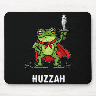 Huzzah Frog  Mouse Pad