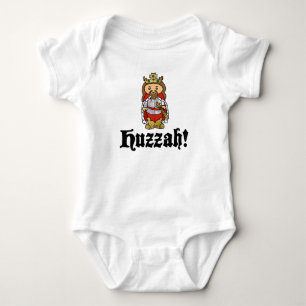 HUZZAH! King Arthur baby bodysuit t shirt