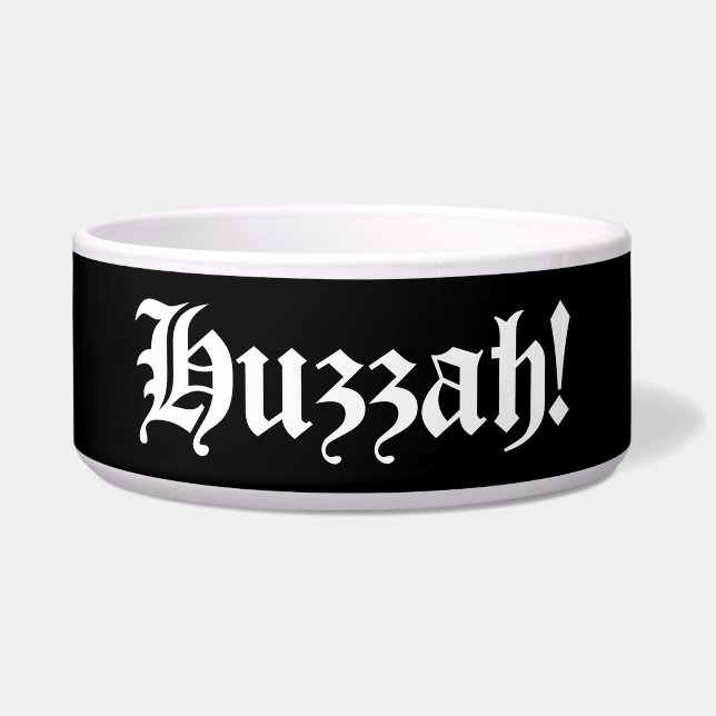 Huzzah! {Medieval Typography} (Front)