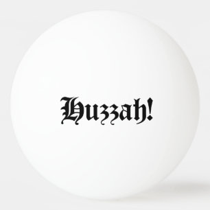 Huzzah! {Medieval Typography} Ping Pong Ball
