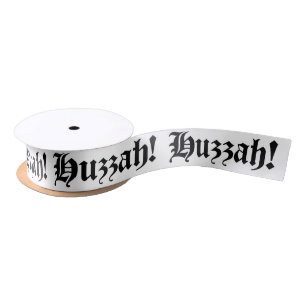 Huzzah! {Medieval Typography} Satin Ribbon
