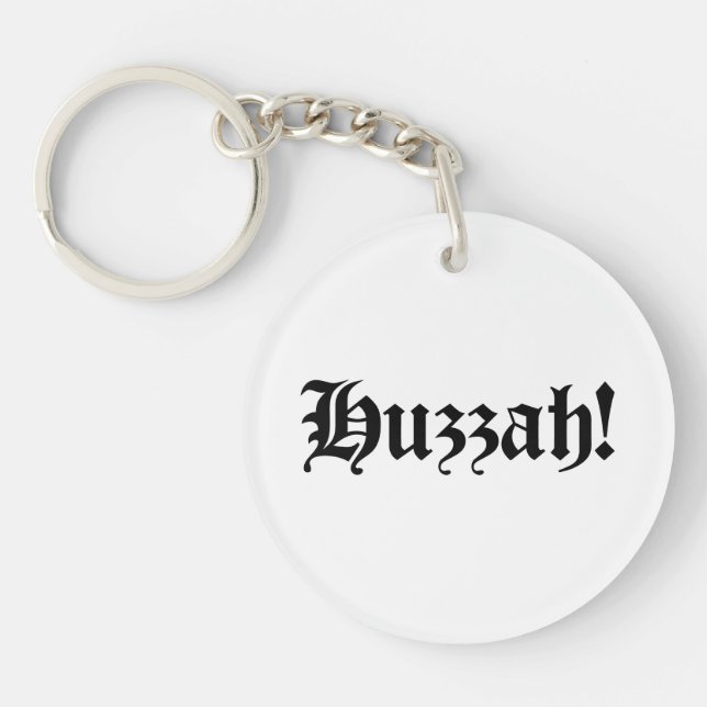 Huzzah ! {Typographie médiévale} (Devant)