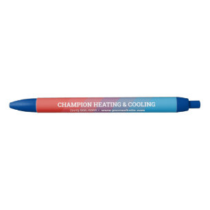 HVAC Business Black Ink Pen