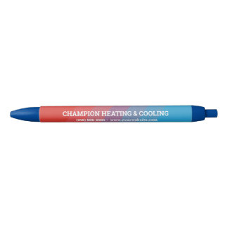 HVAC Business Black Ink Pen