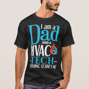 HVAC Dad   Father HVAC Worker HVAC Tech T-Shirt