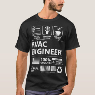 HVAC Engineer Funny Gift T-Shirt