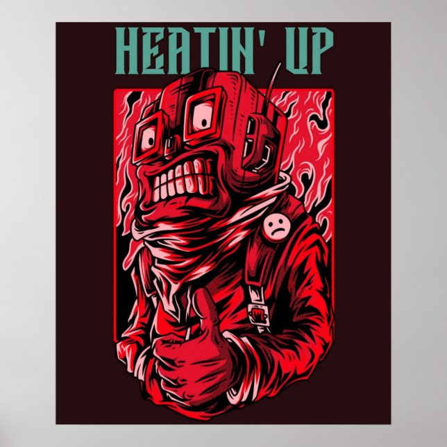 HVAC HEATIN UP POSTER (Front)