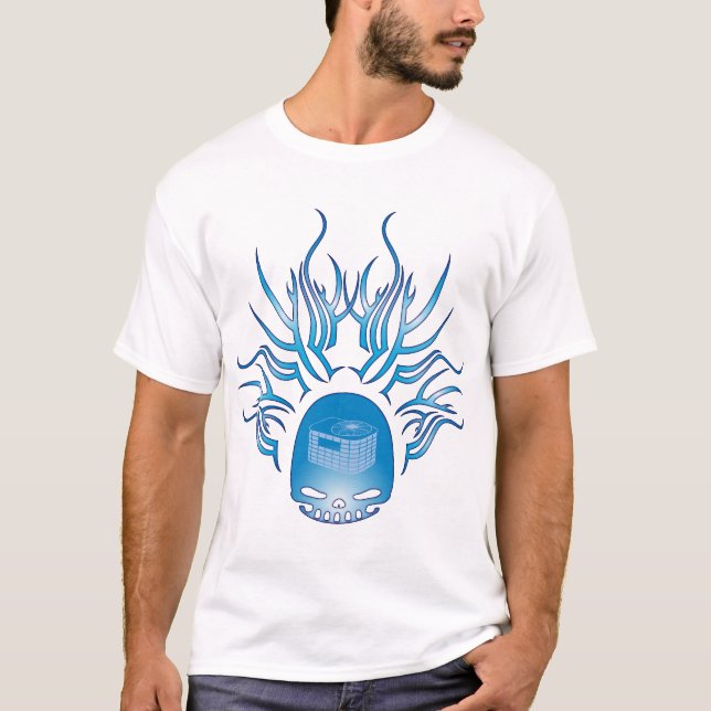 HVAC Skull T-Shirt (Front)
