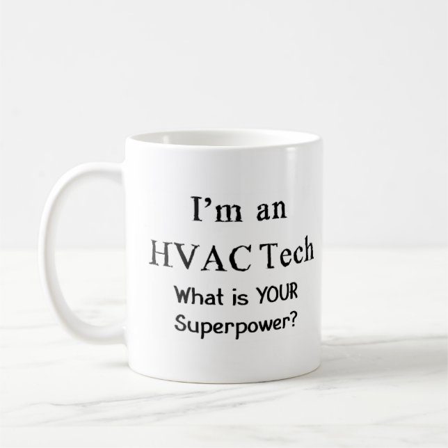 hvac tech coffee mug (Left)