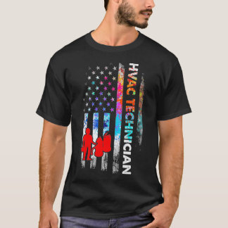 HVAC Technician American Funny HVAC Tech Premium T-Shirt