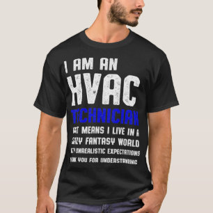 HVAC Technician Fantasy Funny HVAC Tech T-Shirt