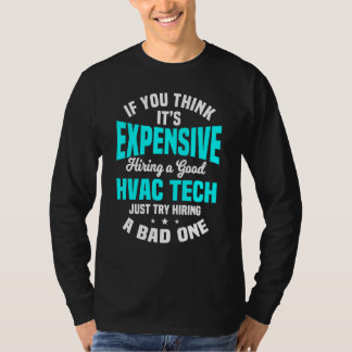 Hvac Technician Service Hvacr Tech Mechanic Instal T-Shirt