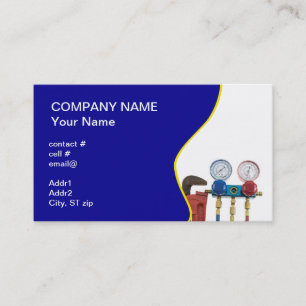 HVAC tools Business Card