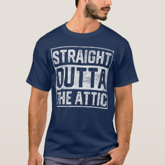 HVACech Straight Outta Funny Attic Mens HVAC Women T-Shirt