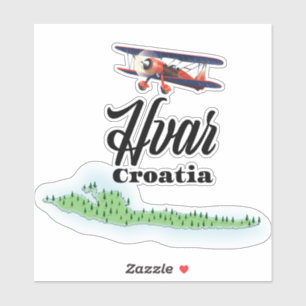 Hvar Croatia map