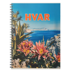 Hvar vintage  notebook