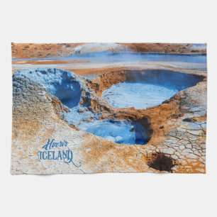 Hverir, Iceland Kitchen Towel