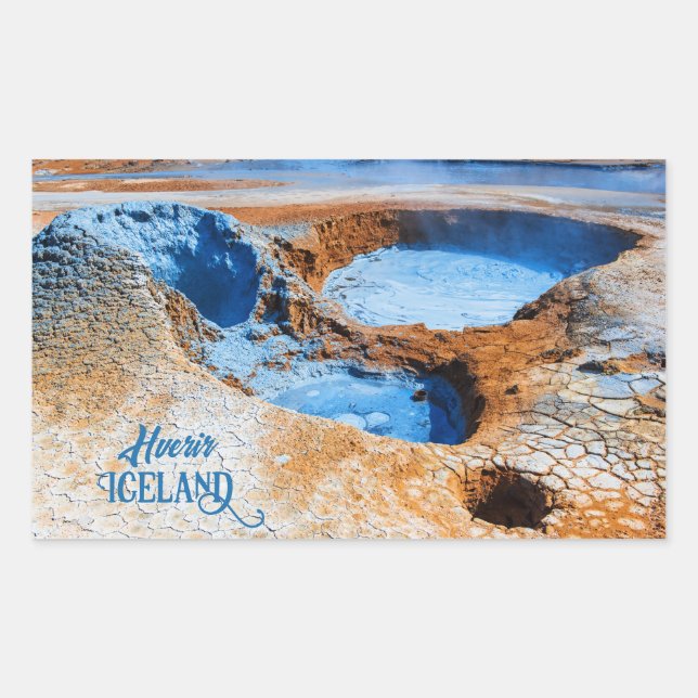 Hverir, Iceland Sticker (Front)